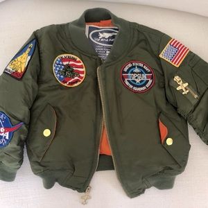Toddler Junior flight bomber jacket 3T
